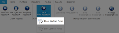 Contract Notes at your fingertips