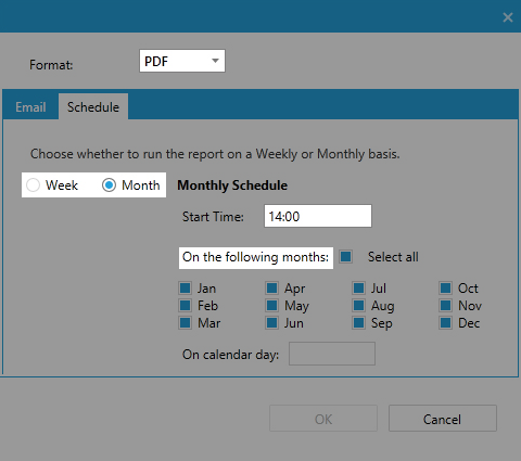 Subscription Schedule