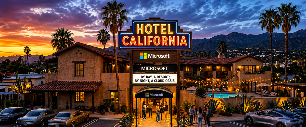 Microsoft: Hotel California