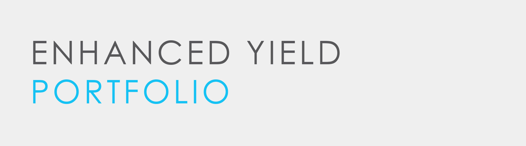 Enhanced Yield Portfolio