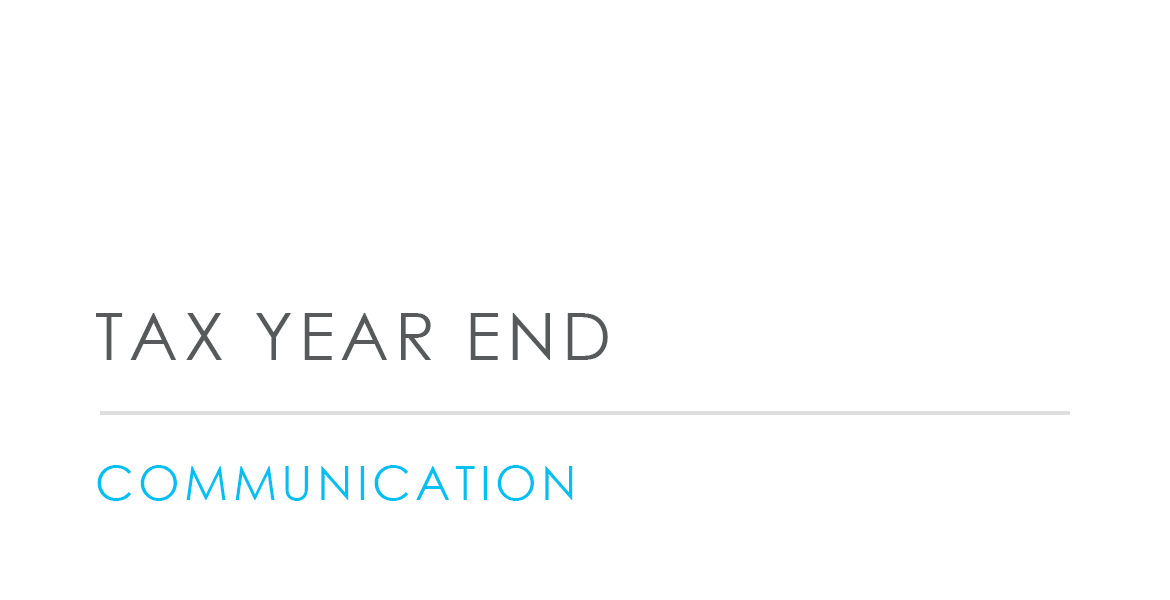 Tax Year End