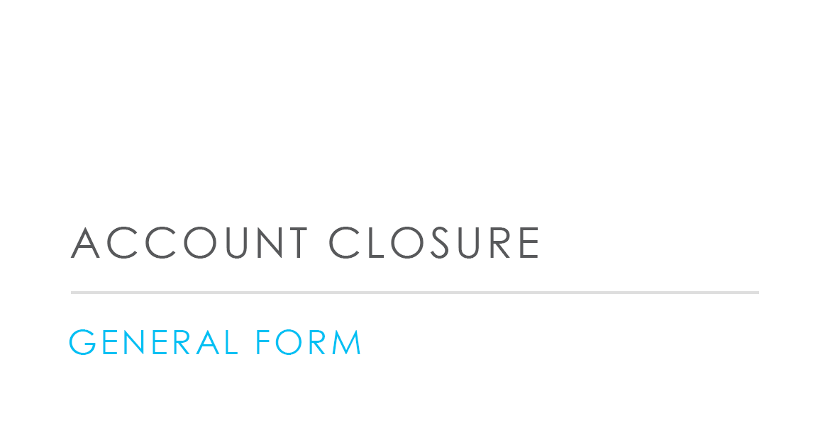 Account Closure