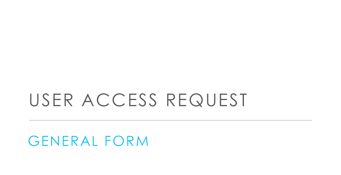 User Access Request