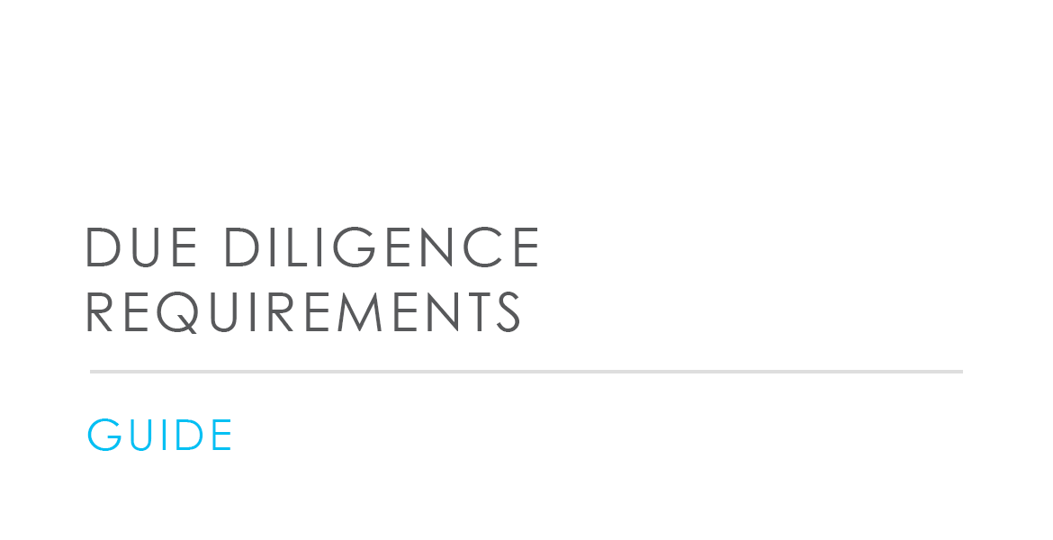 Due Diligence Requirements