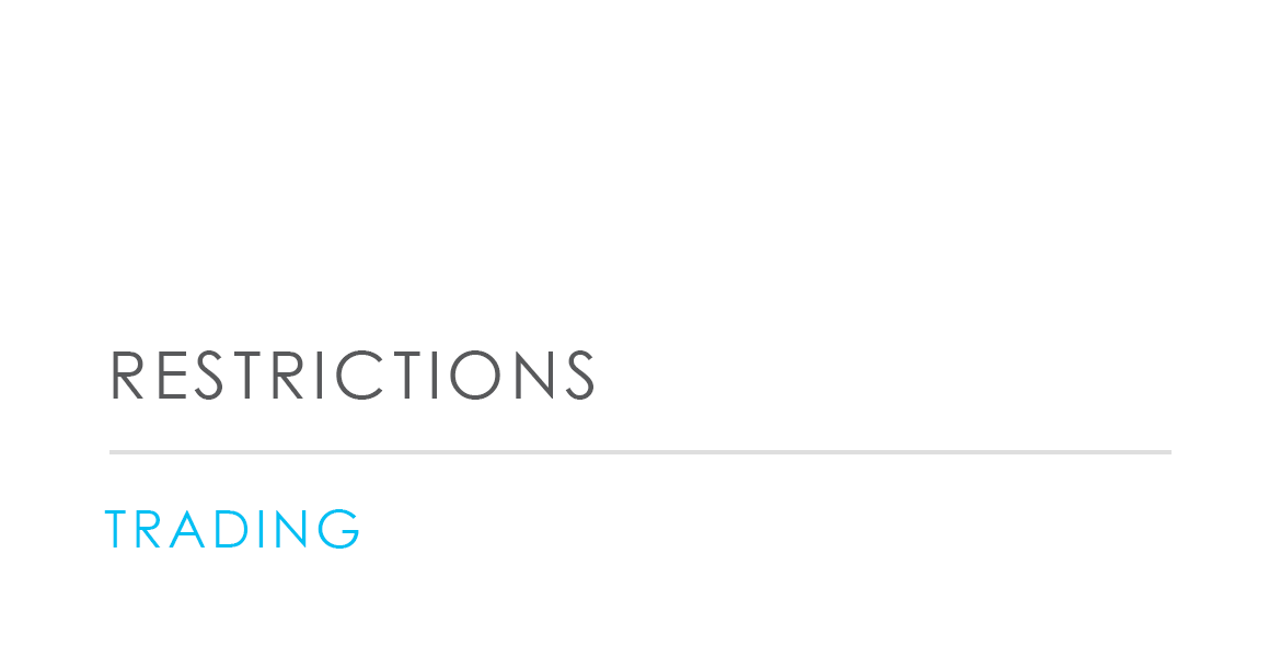 Restrictions