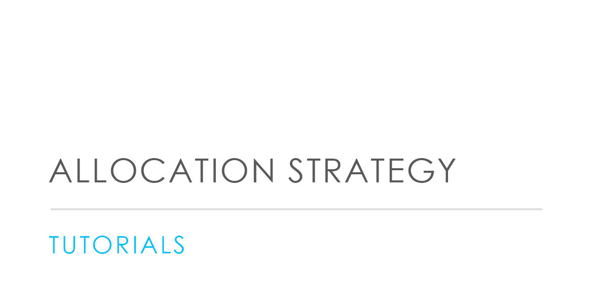 Allocation Strategy