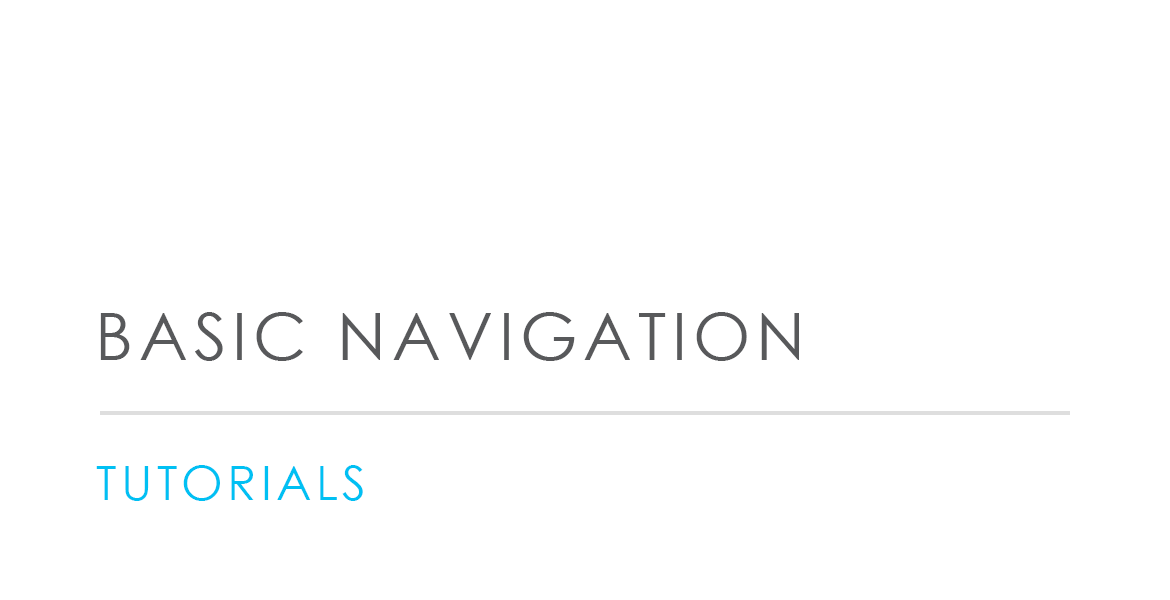 Basic Navigation